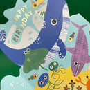 Happy Birthday Have A Whale-y Good Day Card