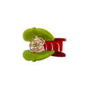 Mini Hair Claw Clip - Maraschino Cherries