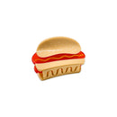 Mini Hair Claw Clip - Hot Dog