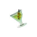 Mini Hair Claw Clip - Martini
