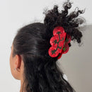 Large Hair Claw Clip - Tomatoes On The Vines