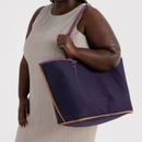 Large Nylon Reversible Tote - Wild Plum Mix