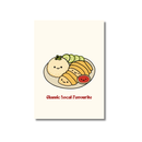 Little Local Loves Postcard - Chicken Rice