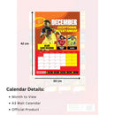 2026 A3 Calendar - Match! Football (Magazine)