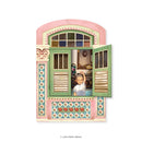 Singapore Shaped Postcard - Nyonya’s Memoir It’s Teatime