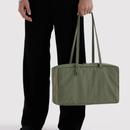 Medium Nylon Bowler Bag - Caper