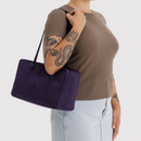 Medium Nylon Bowler Bag -  Fig