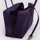 Medium Nylon Bowler Bag -  Fig