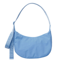 Medium Nylon Crescent Bag - Piscine