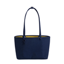 Medium Nylon Reversible Tote - Navy Mix