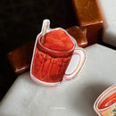 Acrylic Pin - 3 Layer Tea & Milo Dinosaur