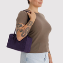 Nylon Bowler Bag - Fig