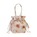 Nylon Drawstring Bag - Abstract Floral