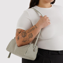 Nylon Loaf Bag - Sage Stripe