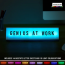 Light-Up Desk Plaque