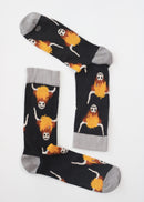 Bamboo Socks - HIghland Cows