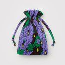 Pleated Baggu - Maroon Poppy