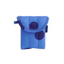Puffy Earbuds Case - Blue Polka Dot