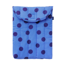 Puffy Laptop Sleeve 13"/14" - Blue Polka Dot