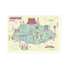 Singapore Series Postcard - The Uniqueness of Singapore