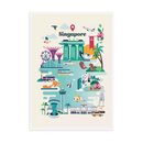 Singapore Series Postcard - The Rise of Singapore