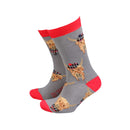 Bamboo Socks - Tartan Highland Cow