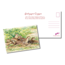 Singapore Postcard - Otters At Rest