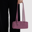 Small Nylon Bowler Bag - Wild Plum