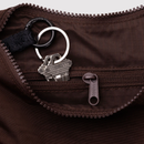 Small Nylon Crescent Bag - Coffee