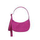 Small Nylon Crescent Bag - Deep Fuchsia
