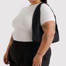 Small Nylon Meringue Bag - Black