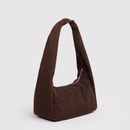 Small Nylon Meringue Bag - Coffee