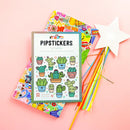 Smiling Succulents Stickers