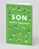 Son Football Birthday Card