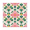 Magnet Peranakan - Straits Orchid Motif