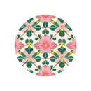 Ceramic Coaster - Straits Orchid Motif
