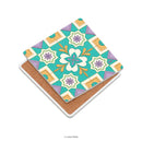 Mosaic Coaster - Floral Kaleidoscope