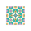 Mosaic Coaster - Floral Kaleidoscope