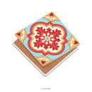Mosaic Coaster - Crimson Bloom