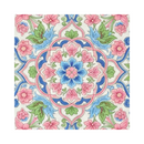 Magnet Peranakan - Turquoise Peony Bloom