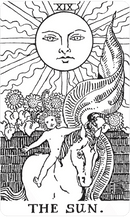 Rider-Waite Tarot Deck - Black & White