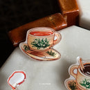 Acrylic Pin - White Coffee & Air Bandung