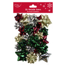 Christmas Metallic Bows - Modern Mix