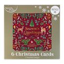 Christmas Woodland Cards - Set of 6
