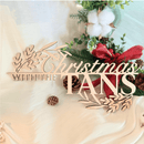 Customizable Xmas Home Sign Design A
