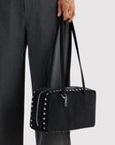 Nylon Bowler Bag - Studs