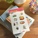 Breakfast Set Sticker Sheet