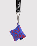 Puffy Earbuds Case - Mini Cobalt Happy