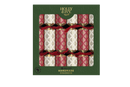 Christmas Crackers Deluxe – Red & Cream Foiled Pattern