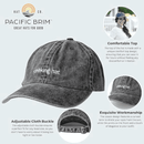 Classic Hat - Peace Sign Icon (Dark Green)